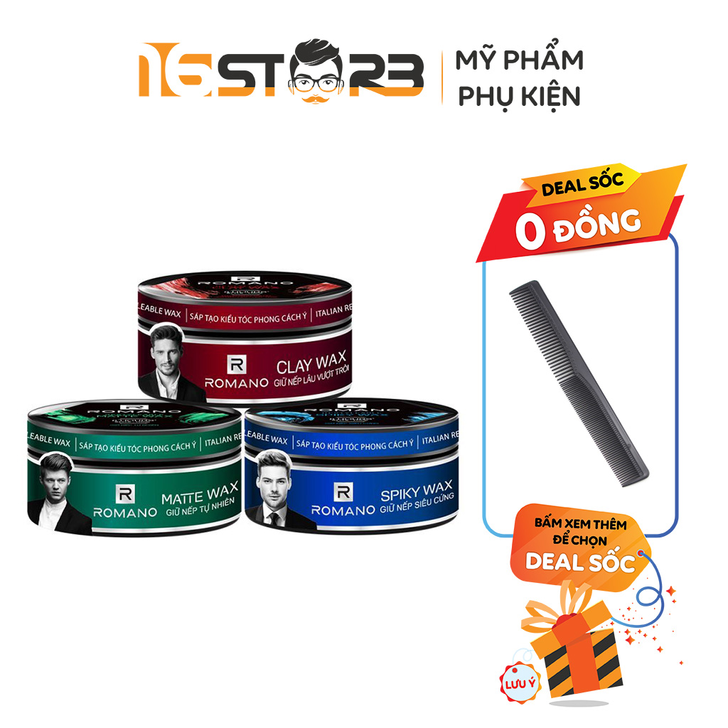 Sáp Vuốt Tóc Romano Giá Tốt T01/2023 | Mua tại 