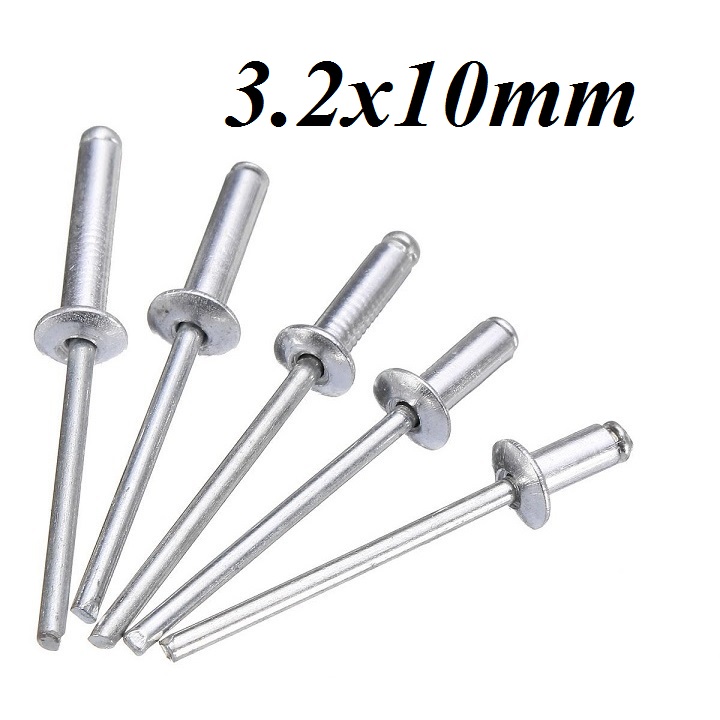 Gói 50 cây - đinh rive - đinh rút - rút rive 3.2x10mm