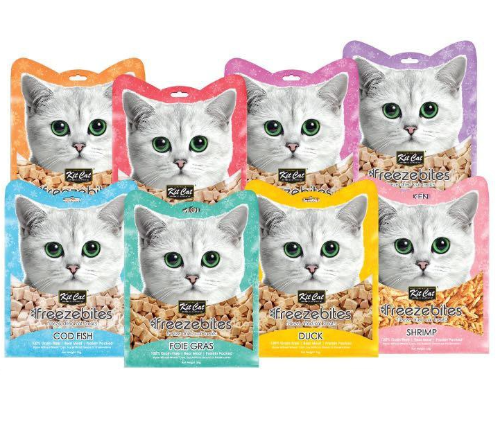 Thịt sấy lạnh KITCAT Freezebites cho chó mèo 15g