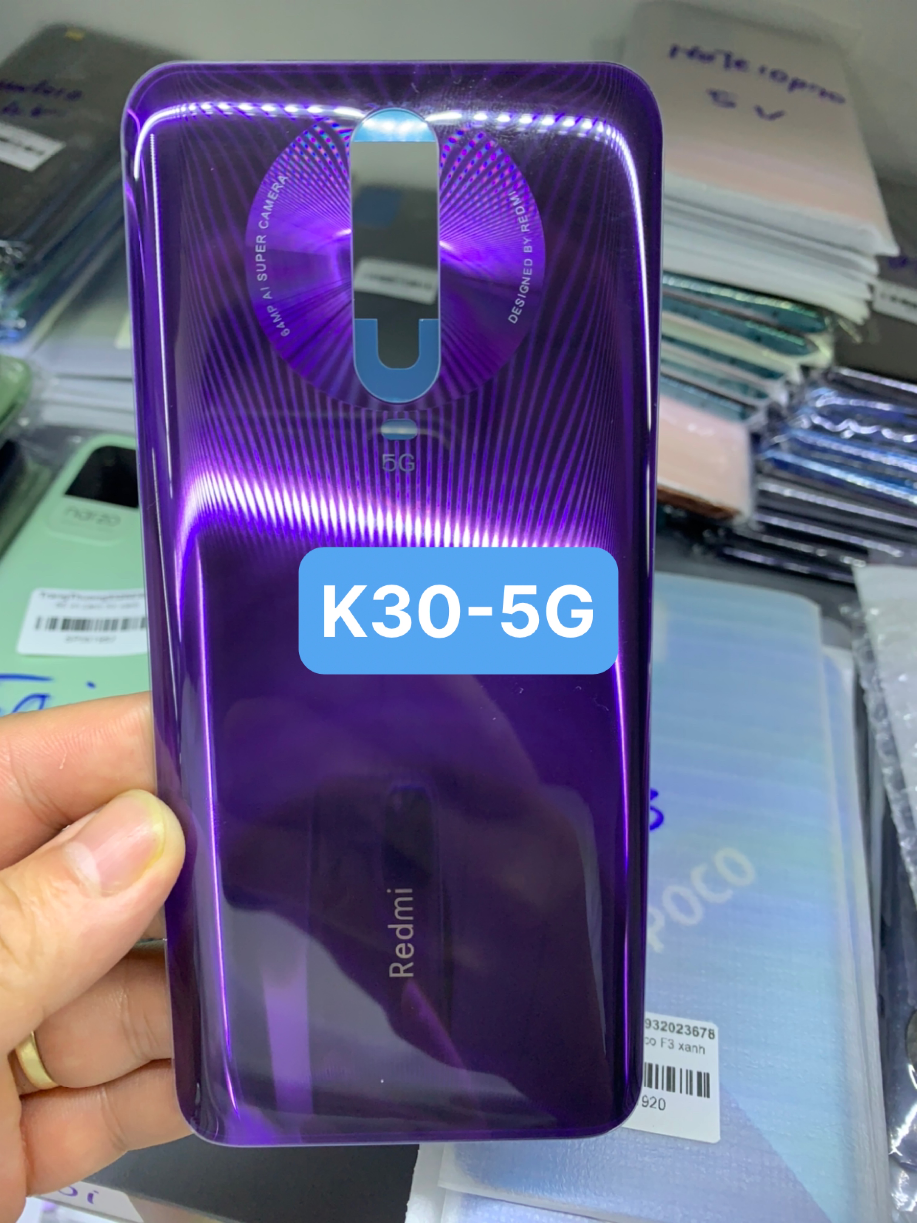 Kính lưng redmi K30 - 5G zin xiaomi