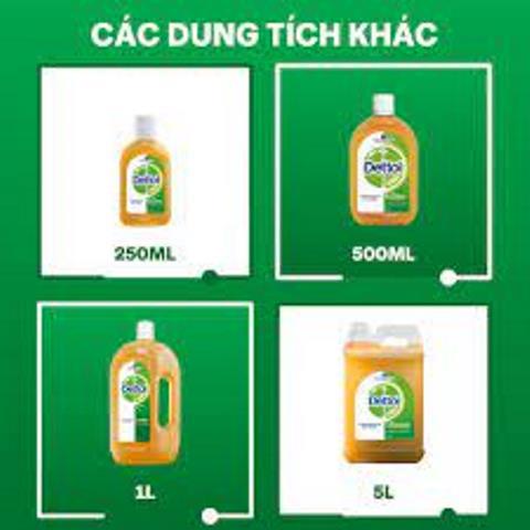 Dung dịch sát khuẩn Dettol 5L
