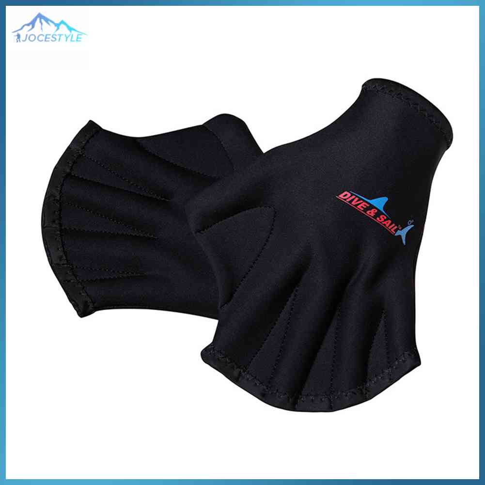 Neoprene Webbed Gloves Quick Fast Paddle Hand Training Diving Swimming Gloves 200x160x10mm