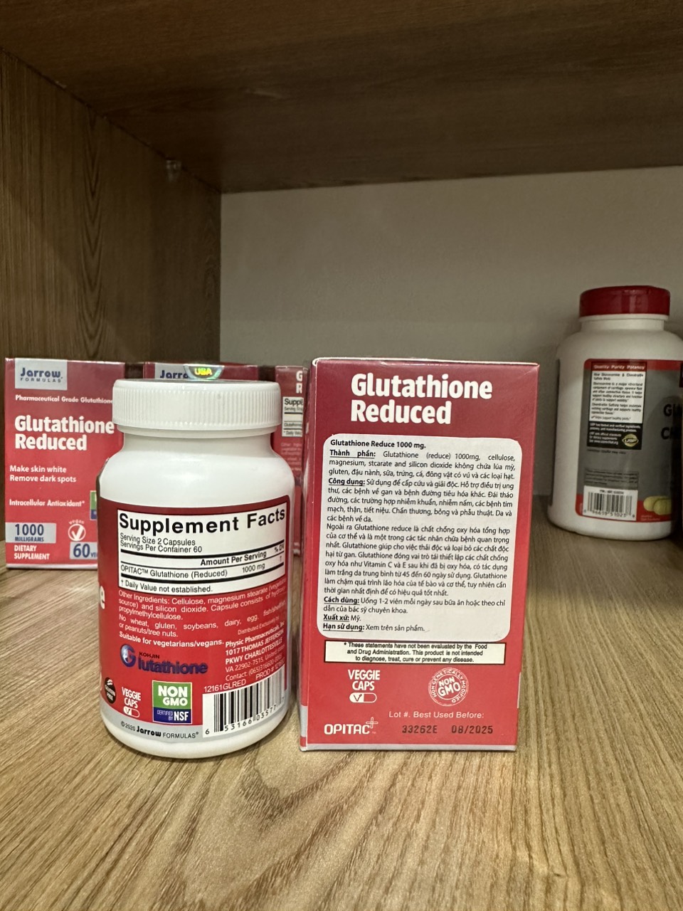 Viên Uống Trắng Da Glutathione Reduce 1000mg