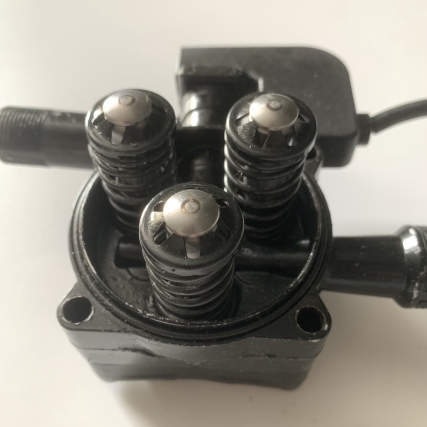 Đầu bơm áp lực máy rửa xe mini (kèm rơ le điện)