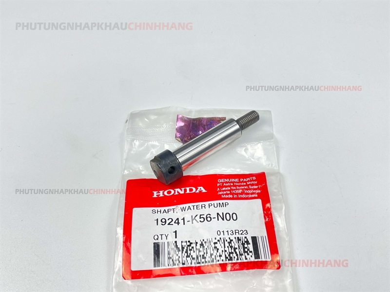 Cốt bơm nước sonic, winner v1 x, gtr, cbr chính hãng honda indo, trục bơm nước - 19241k56n00