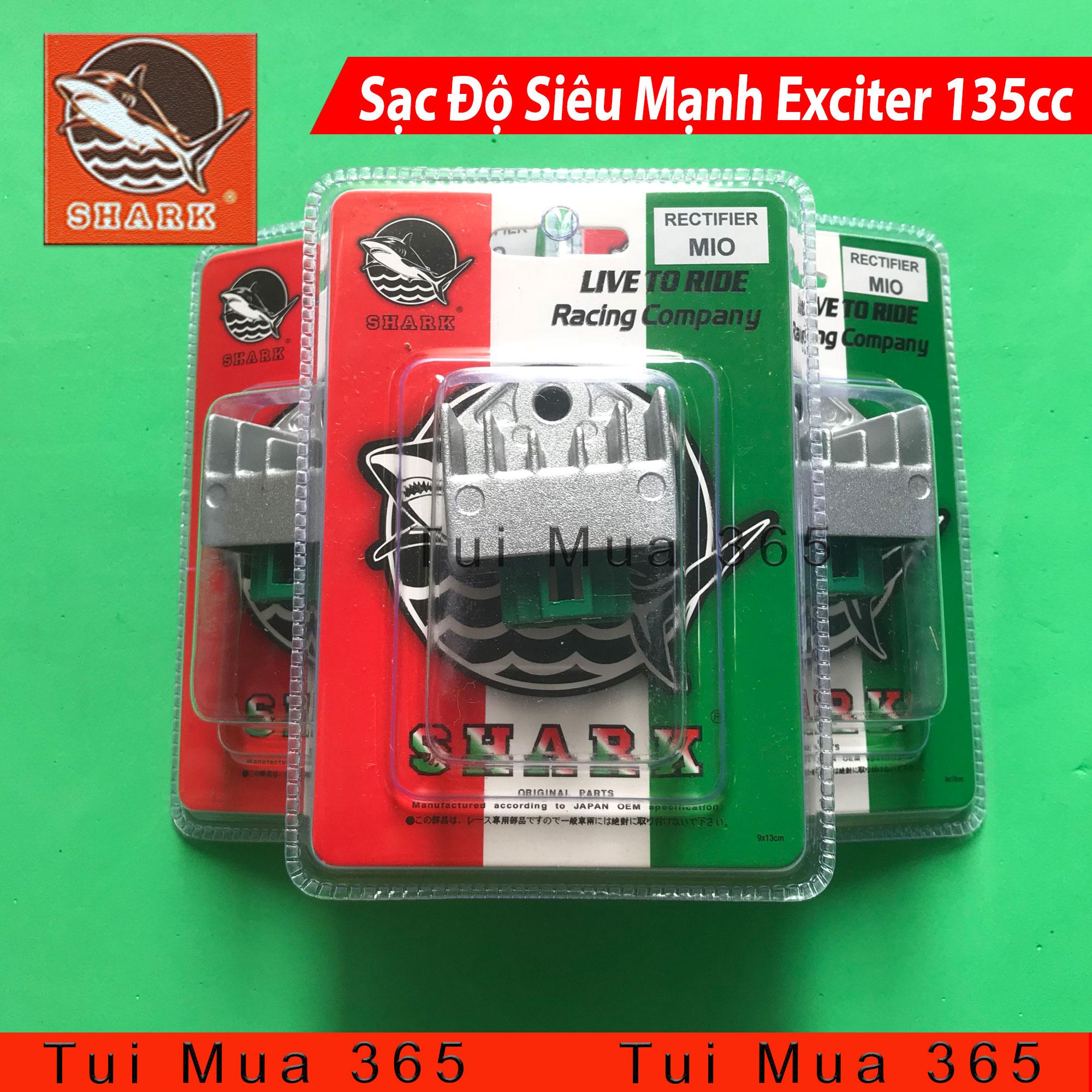 Sạc Siêu Mạnh Độ Exciter 135, Sirius, Mio - Shark