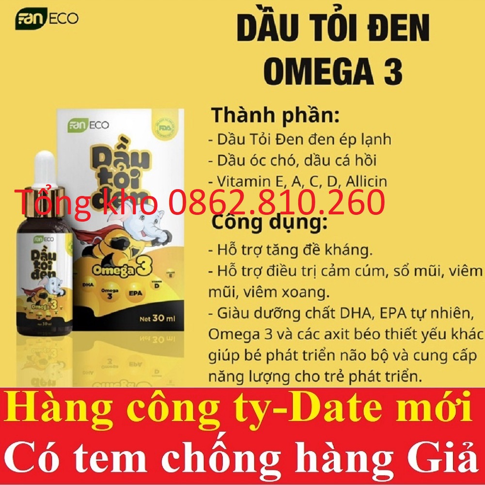 Toi den omega3 30ml
