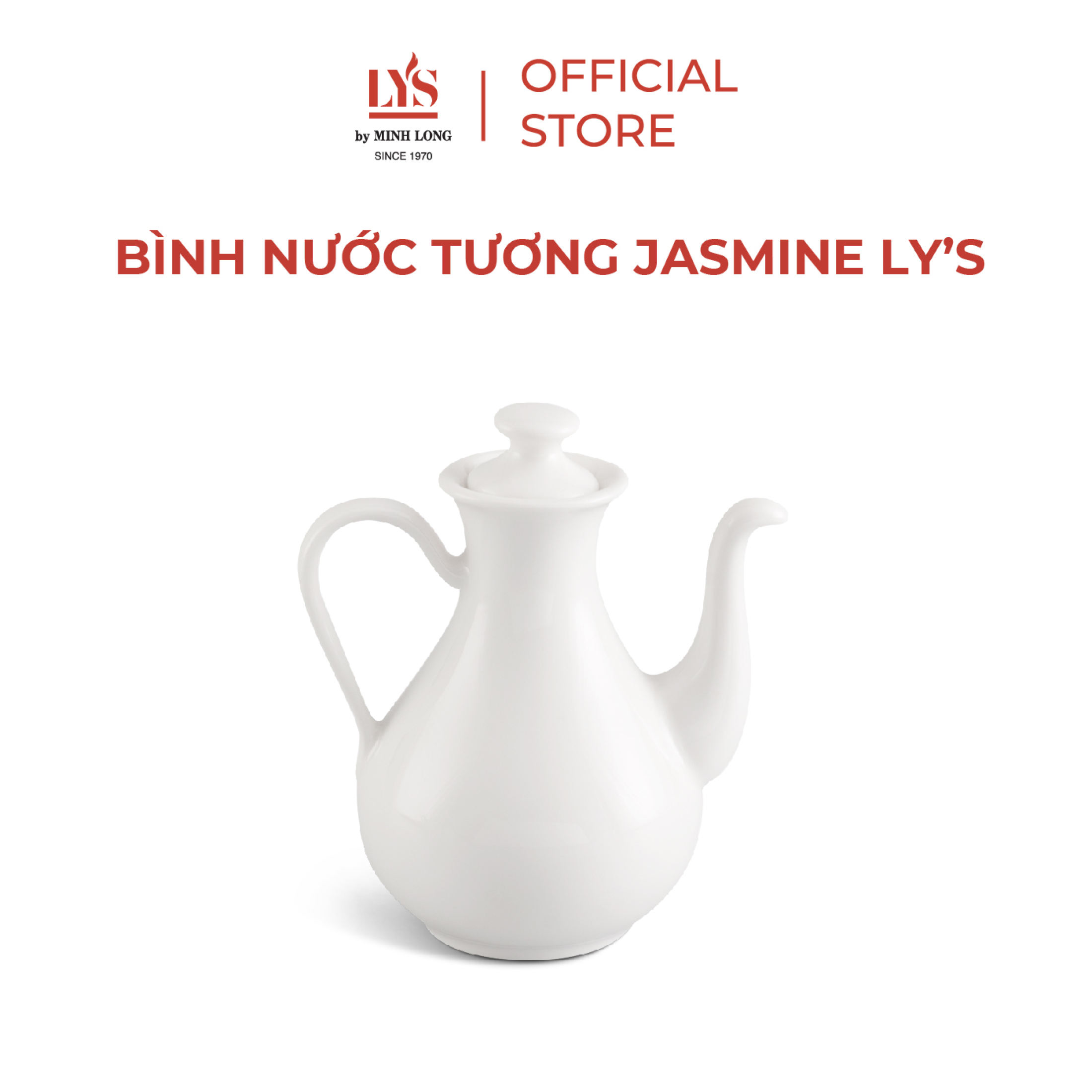 Bình Nước Tương Minh Long Jasmine Lys Trắng Ngà