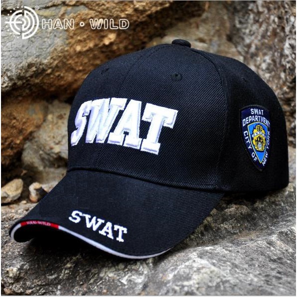 Mũ Lưỡi Trai SWAT - POLICE (Mũ Lính - Phượt)