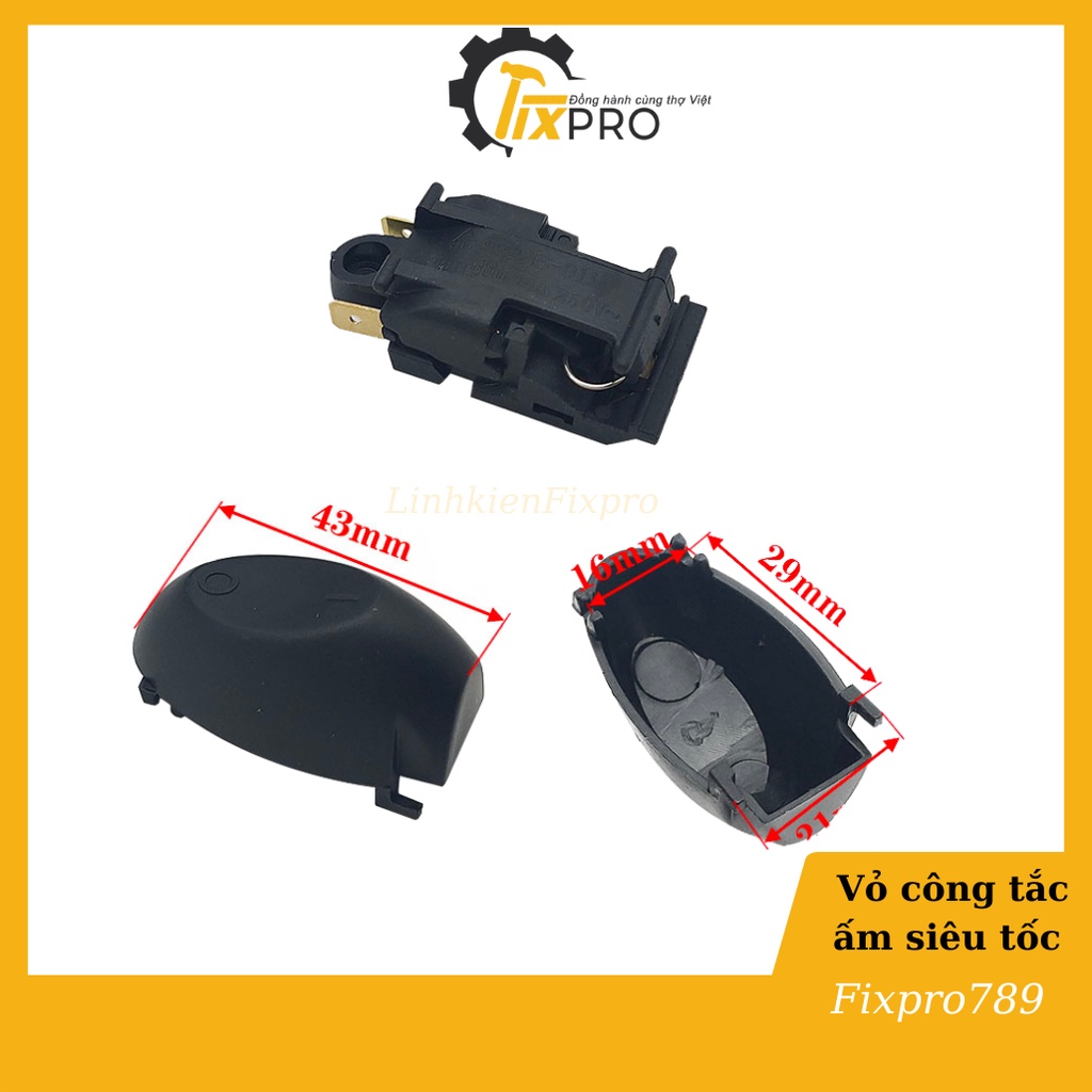 Công tắc ấm siêu tốc KS588B T125 chất lượng tốt