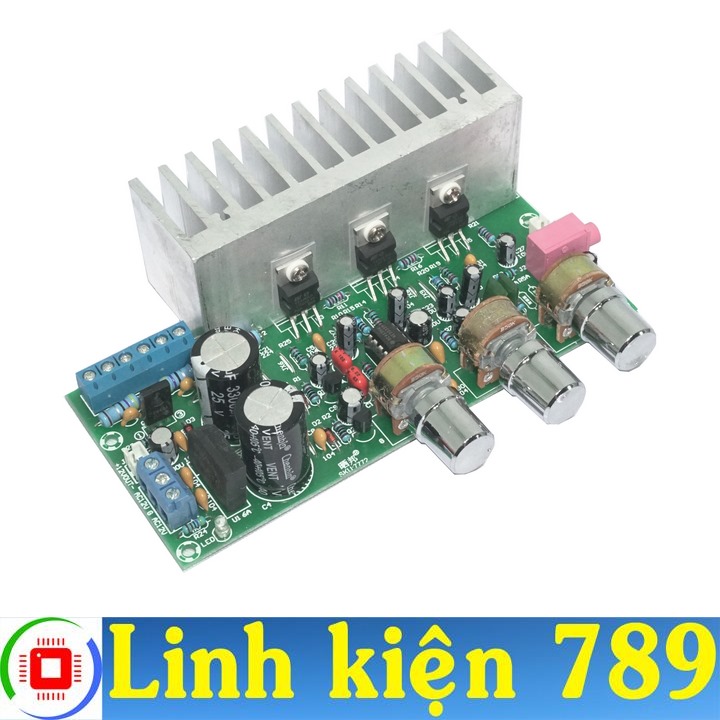 Mạch khuếch đại công suất 2.1 TDA2050 TDA2030 32W + 2x18W  - Linh Kiện 789