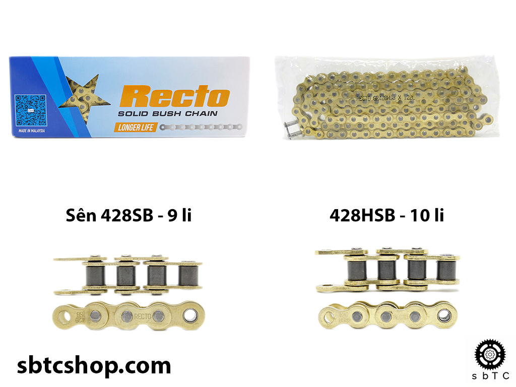 [HCM]Sên lẻ vàng RECTO chính hãng Thái Lan