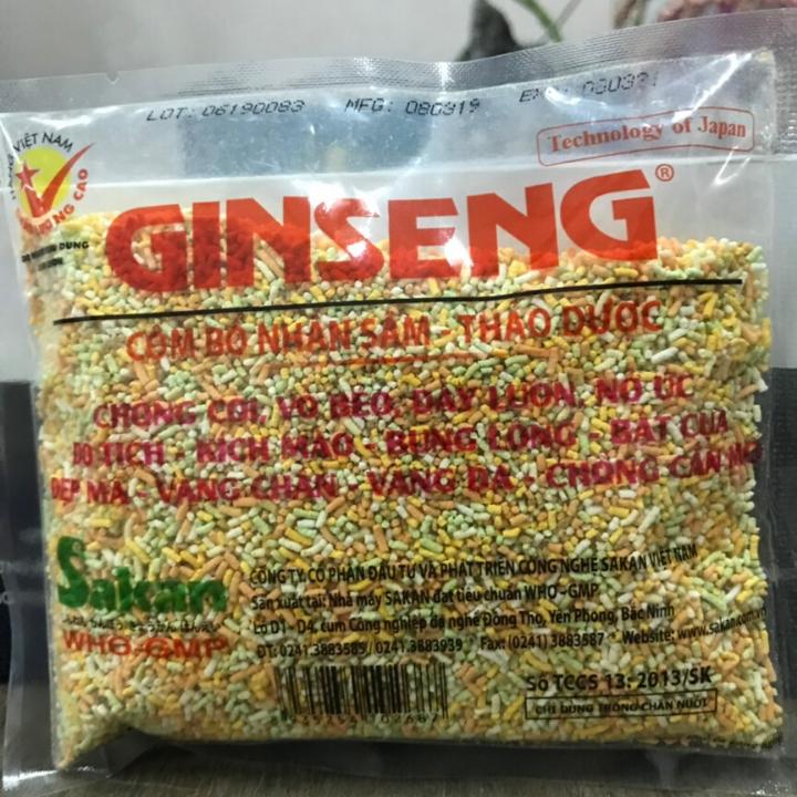 Cốm bổ gà đá GINSENG cốm siêu tan nhân sâm thảo dược [100g]