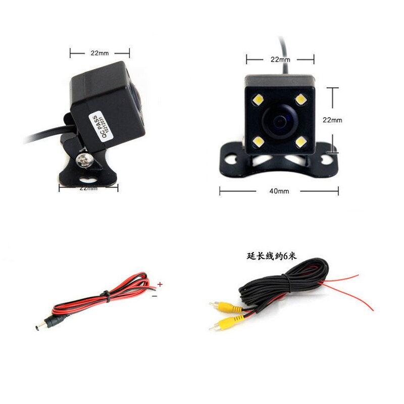 Máy quay lùi ô tô có vạch khoảng cách - Camera lùi