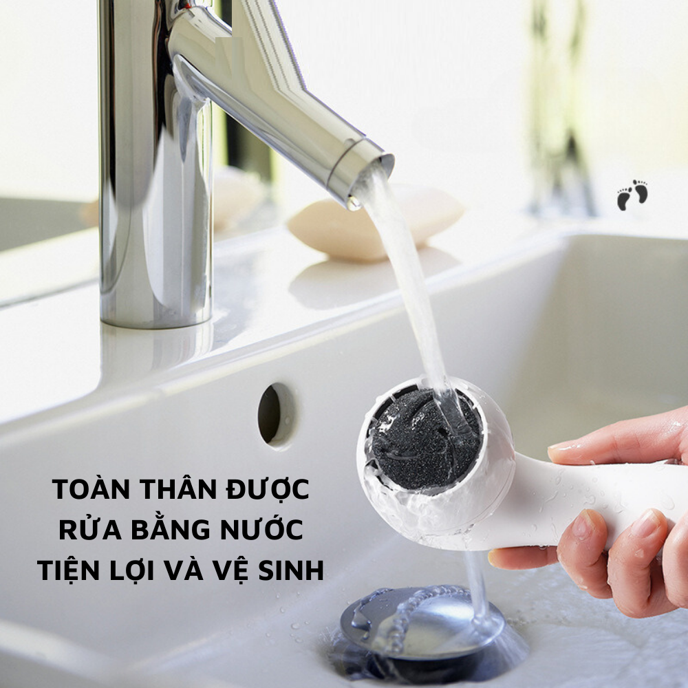 Máy trà gót chân tẩy tế bào chết
