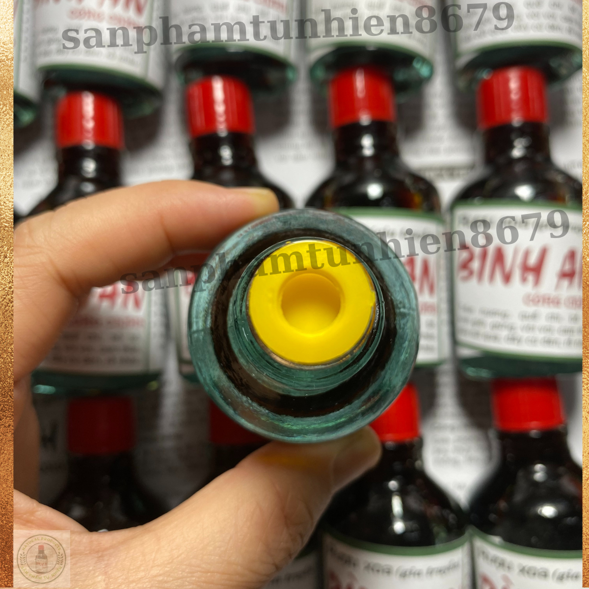 Chính Hãng - (Combo 4 chai) Dầu xoa bóp xương khớp Bình An chai 30ml
