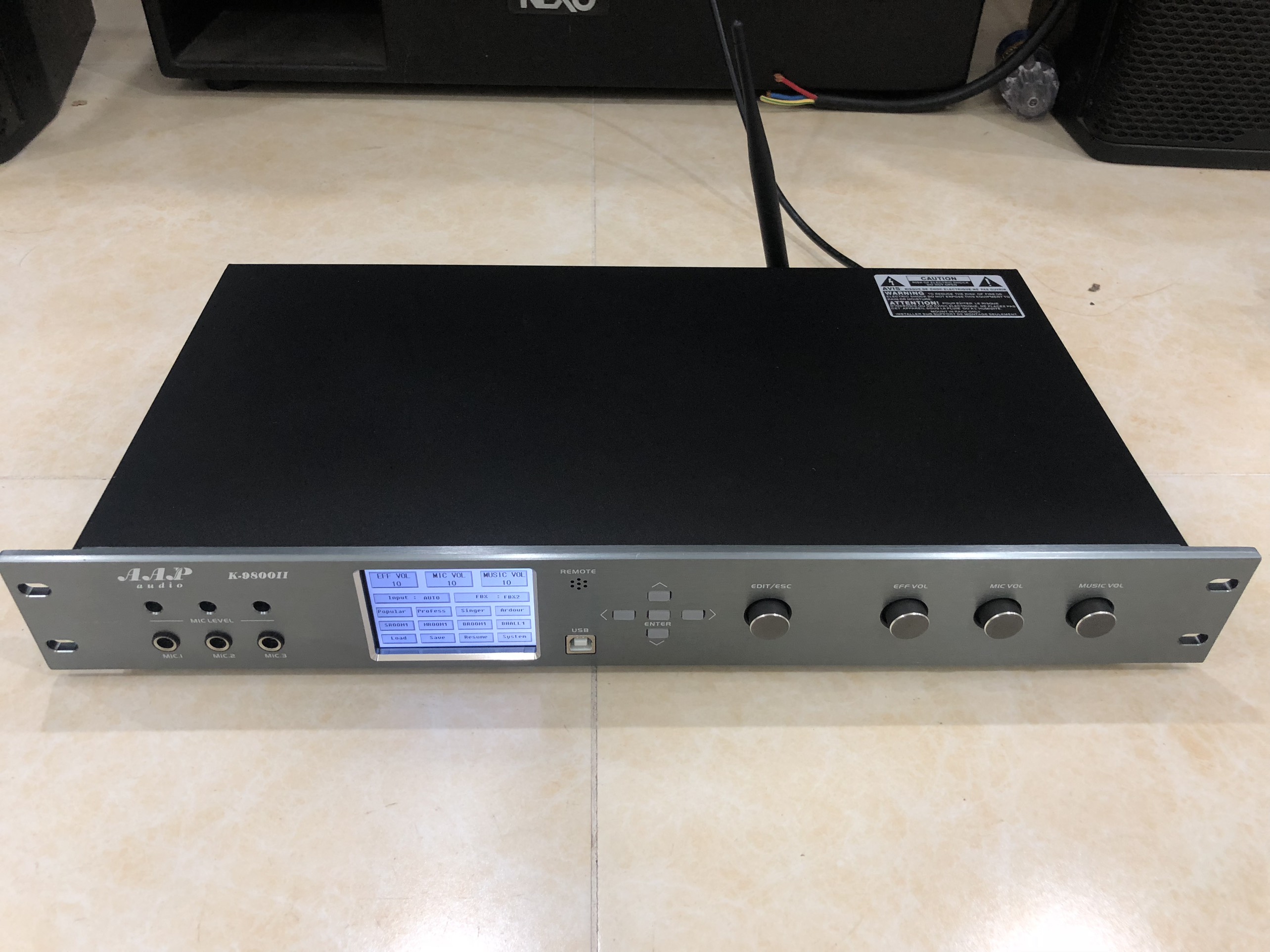 VANG SỐ CAO CẤP AAP K9800II   ( TẶNG 2 DÂY CANON CHẤT LƯỢNG CAO0)