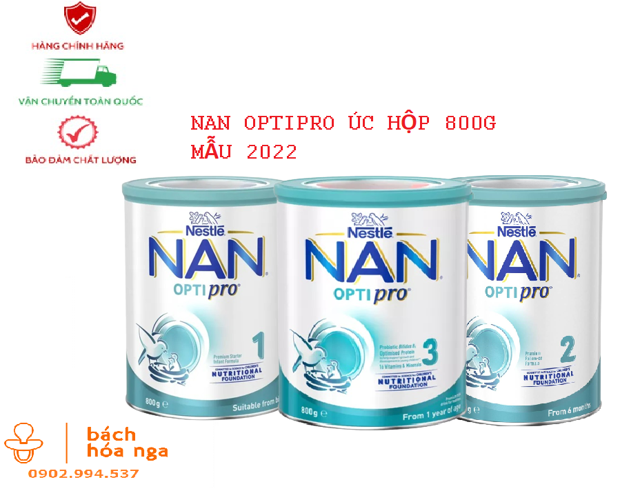 SỮA NAN ÚC OPTIPRO HỘP 800GR