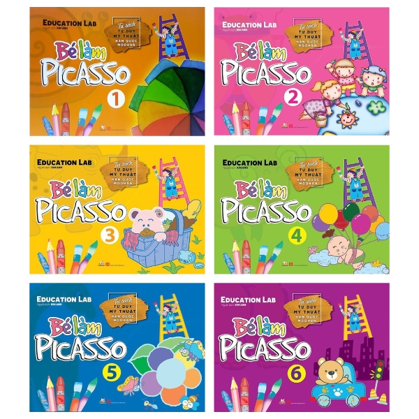 Fahasa - Combo Sách Hay Bé Làm Picasso (Bộ 6 Tập)