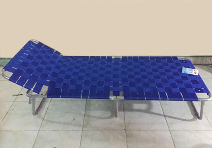 Giường  xếp vải dù khung sắt cỡ lớn ĐẠI THÀNH