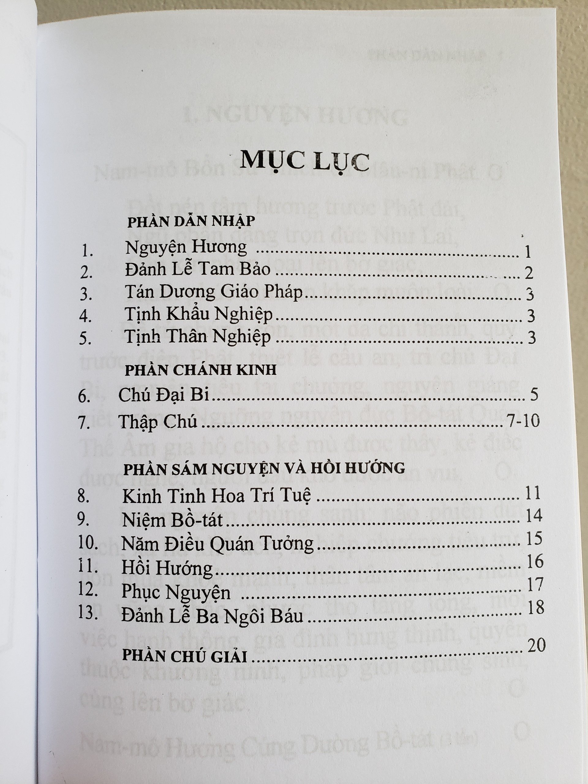 Nghi Thức Đại Bi Thập Chú ( BA LA MẬT SHOP )