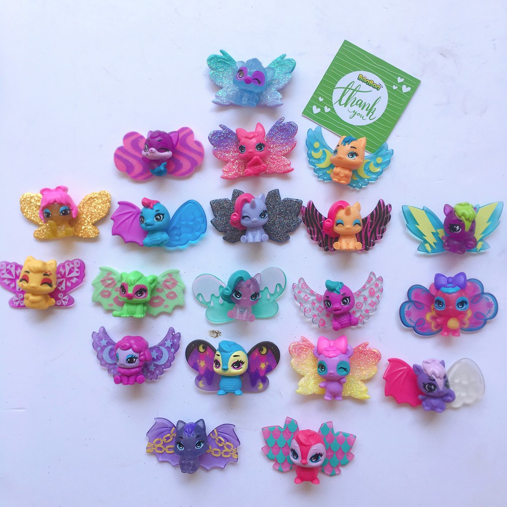 Set 10 thú Hatchimals season/ mùa 9 gồm cả cánh (không trùng thú & cánh)