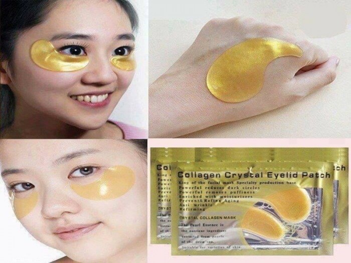 Combo 10 Miếng Mặt Nạ Mắt 24k Collagen Crystal