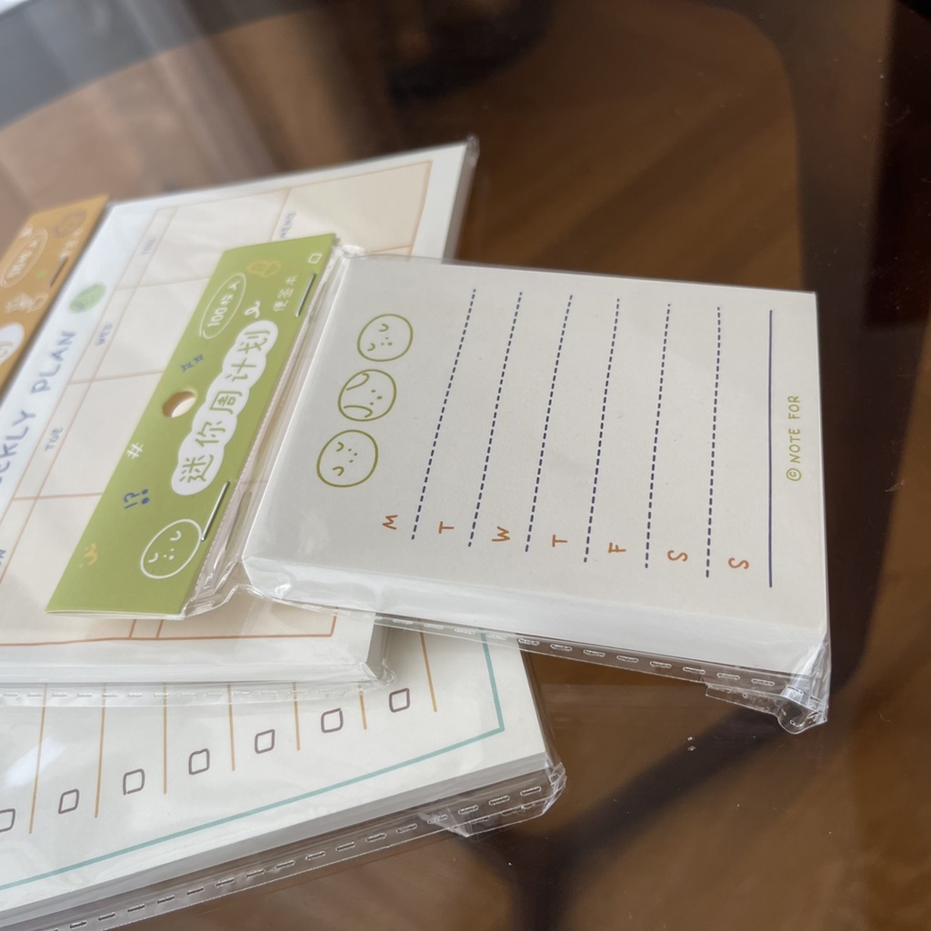 Giấy Note không dán icon (100 tờ)