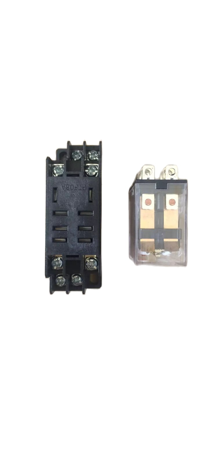 Rơ le trung gian 8 chân 220v 10A bao gồm đế