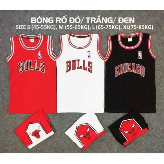 ◊ ÁO BÓNG RỔ NBA BULL WHITE