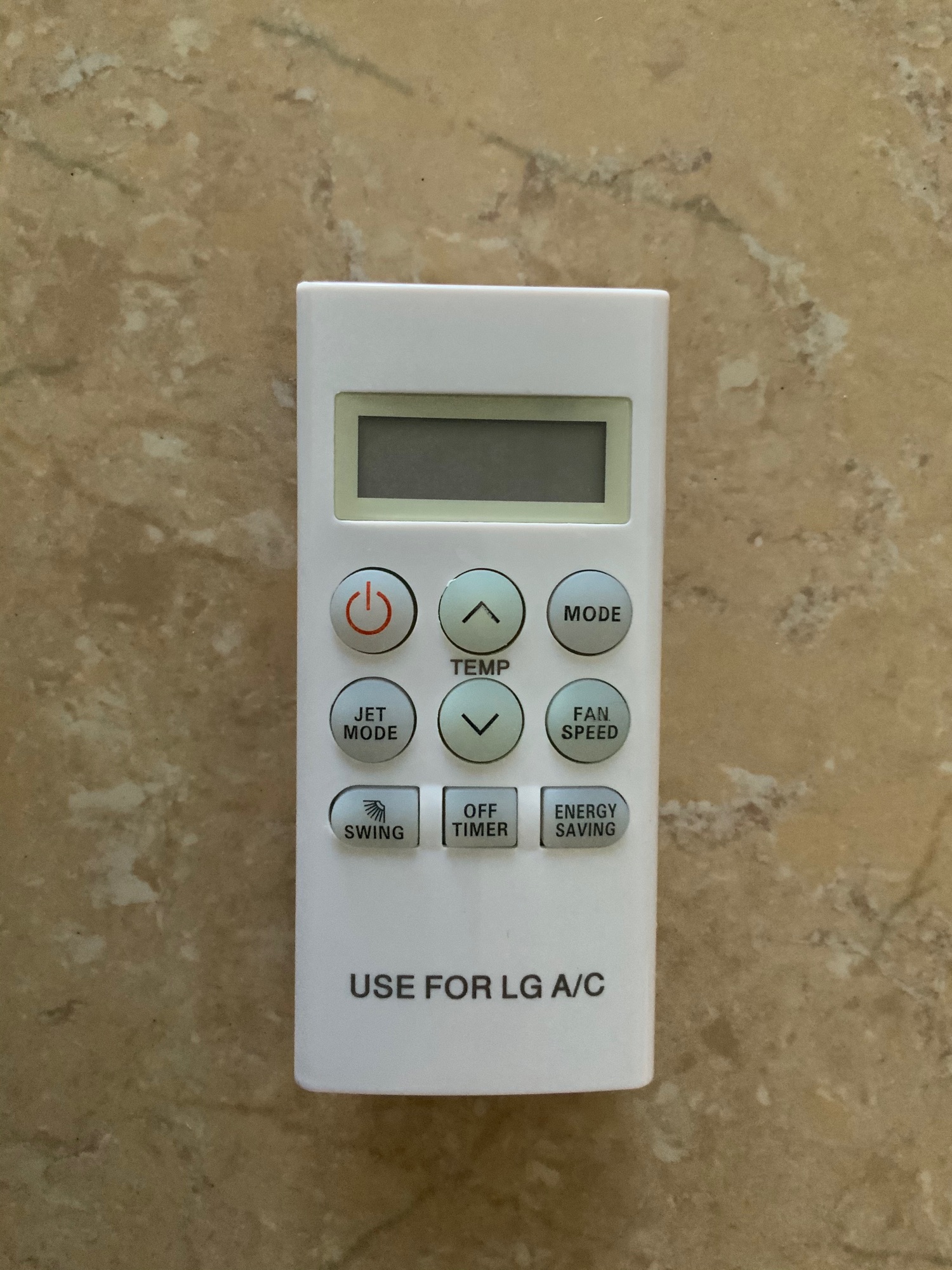 Điều khiển điều hoà LG-9 nút