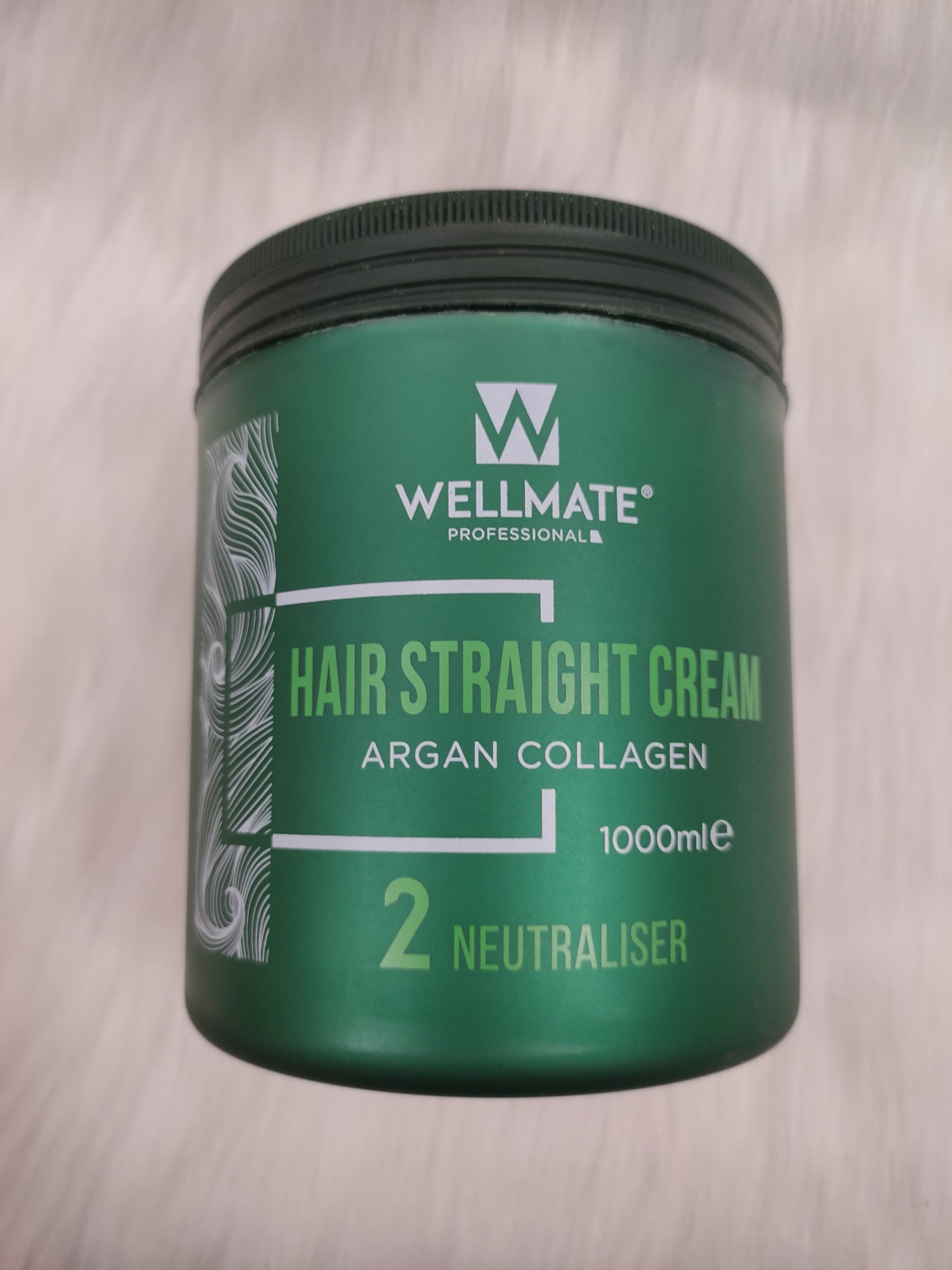 Kem duỗi thẳng tóc Wellmate hủ xanh lá cây