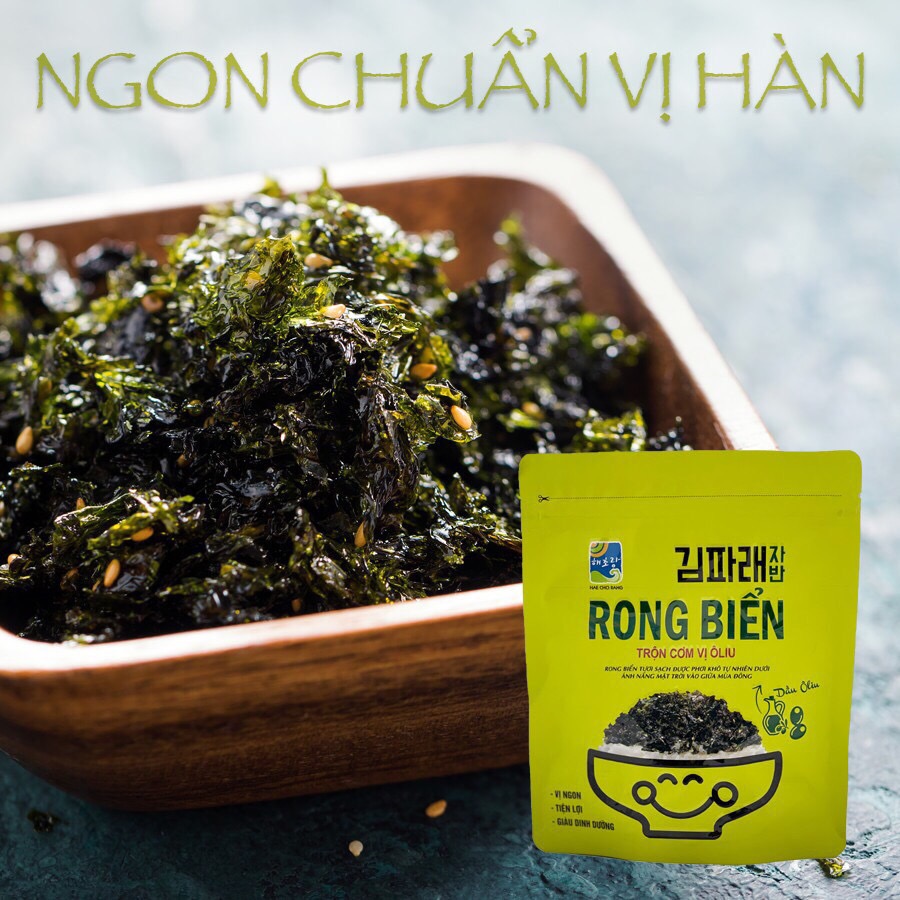 RONG BIỂN RẮC CƠM HÀN QUỐC ĂN LIỀN  - VỊ ÔLIU