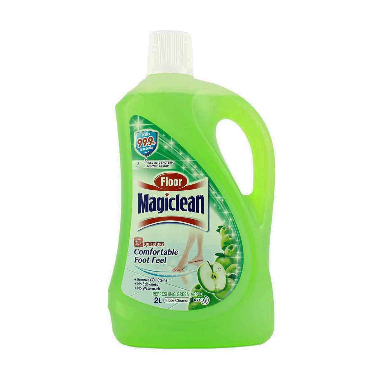 Nước lau sàn magiclean - hương táo xanh 2 lít/chai