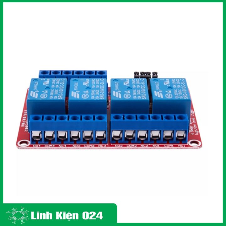 Module relay 5V DC 1 kênh, 2 kênh, 4 kênh Hight / Low