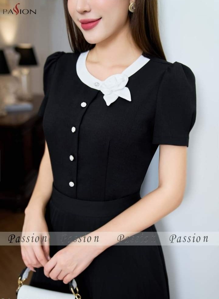 áo kiểu kiểu duyên dáng T0077