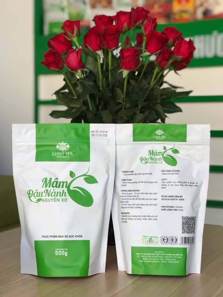 MẦM ĐẬU NÀNH NGUYÊN XƠ LINH SPA