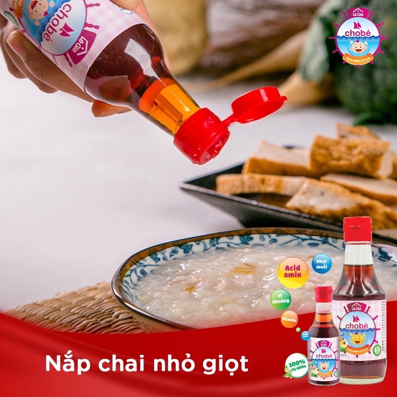 Nước Mắm Ăn Dặm 60Ml Lê Gia Cho Bé
