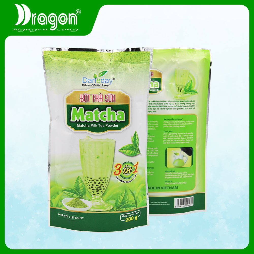 Bột trà sữa matcha DANEDAY 200G