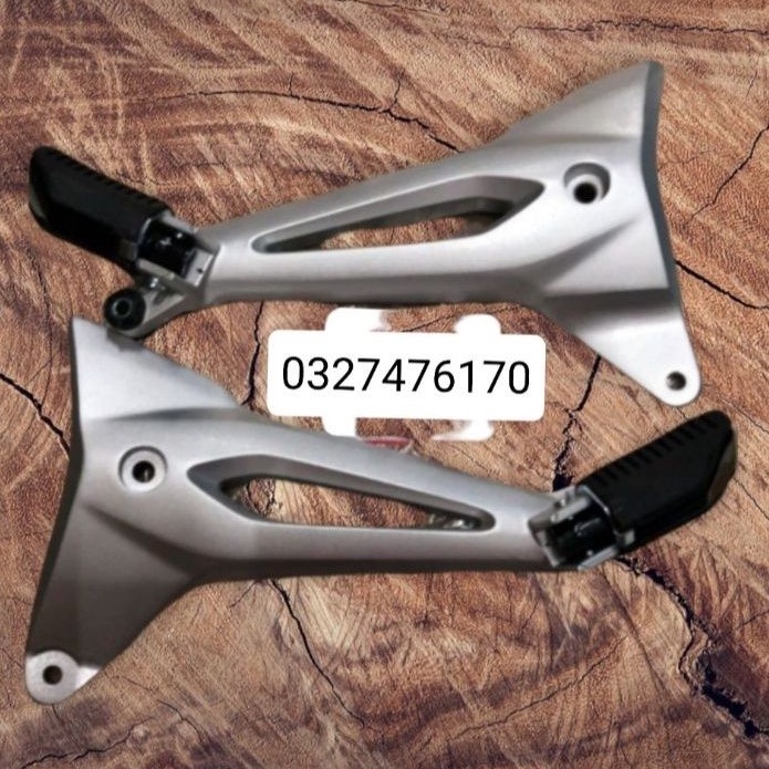 Cặp đùi pass nhôm, gác chân sau xe wave a, rs, s100 zin honda