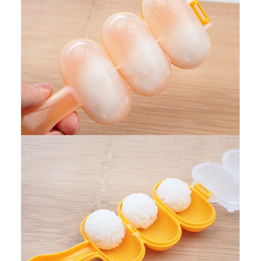 [Cửa tiệm sachichan] Dụng cụ lắc cơm, tạo viên cơm cho bé (kèm thìa)