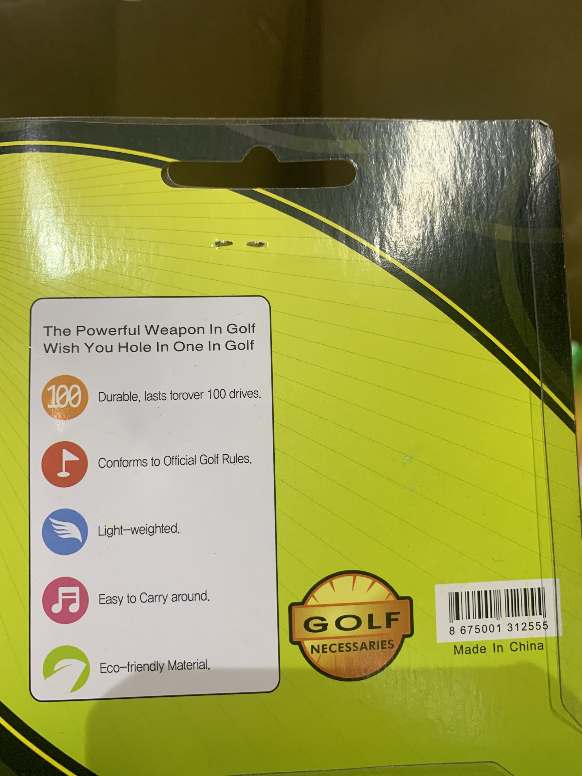 Tee golf nhựa dẻo bọc cao su PM99 ( Tee đặt bóng )