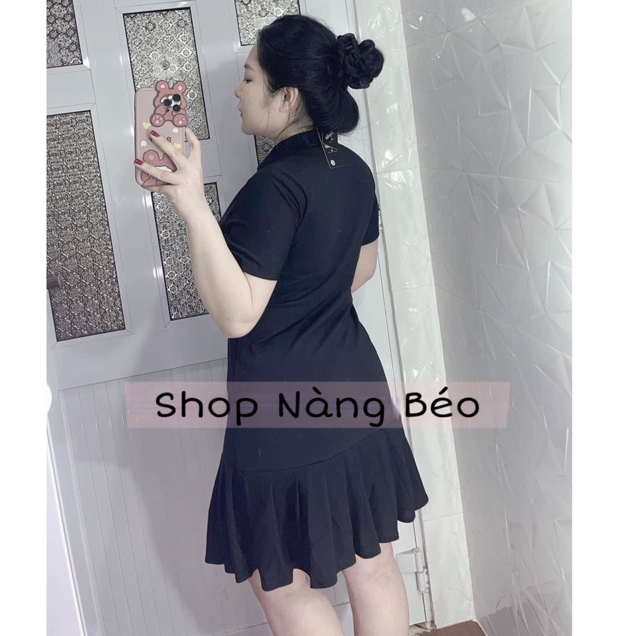 ĐẦM THUN BIGSIZE 60-90kg (có size) Thêu tag