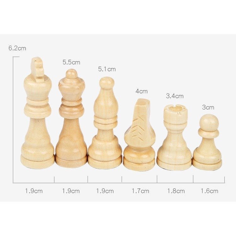 Cờ vua gỗ nam châm cao cấp
