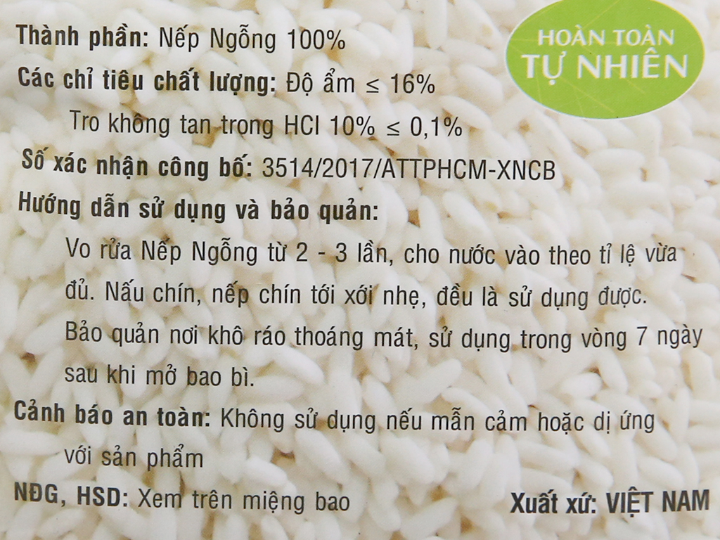 NẾP NGỖNG PMT 1KG