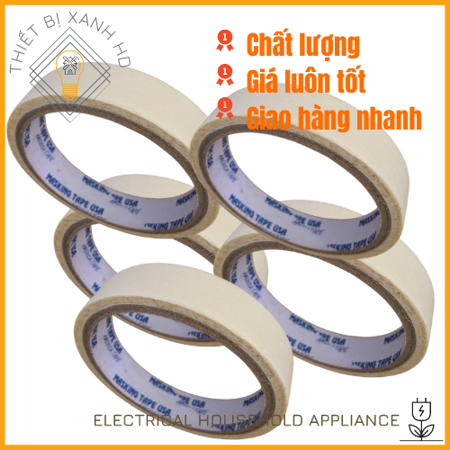 Băng Dính (Keo) Giấy Loại 2 Cm 3m
