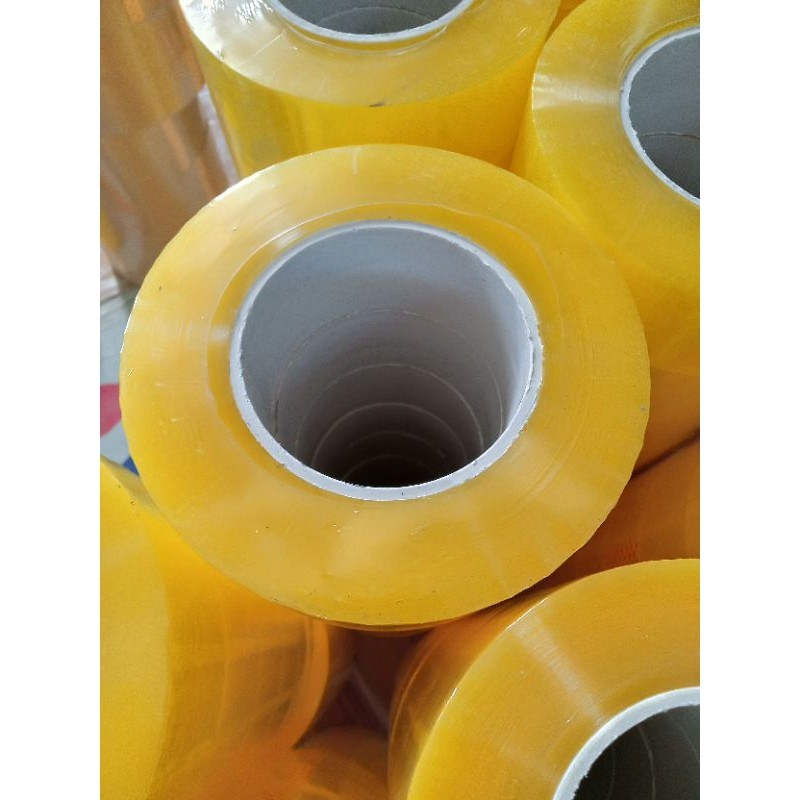 Băng dính 0.5kg lõi nhựa siêu mỏng