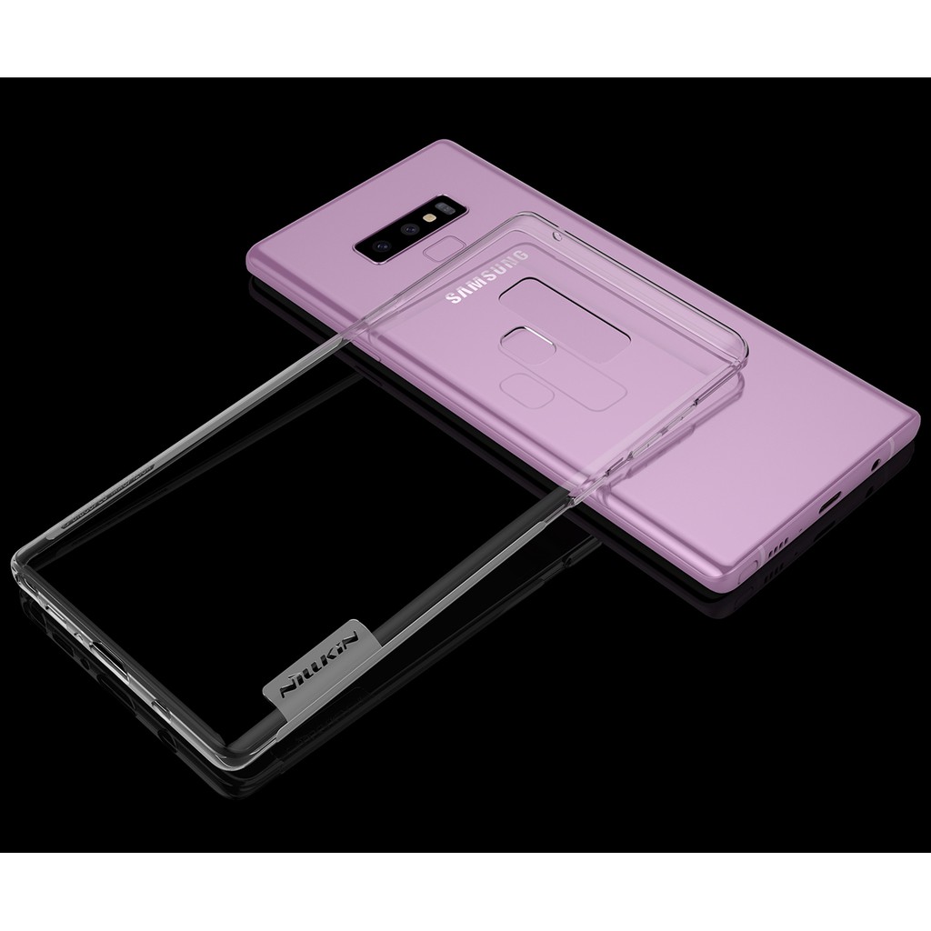 Ốp lưng silicon Nillkin Samsung Note 9 (trong suốt)123123