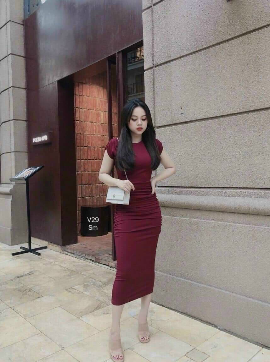 [MẪU MỚI ] VÁY ĐẦM BODY NHÚN EO SIÊU XINH