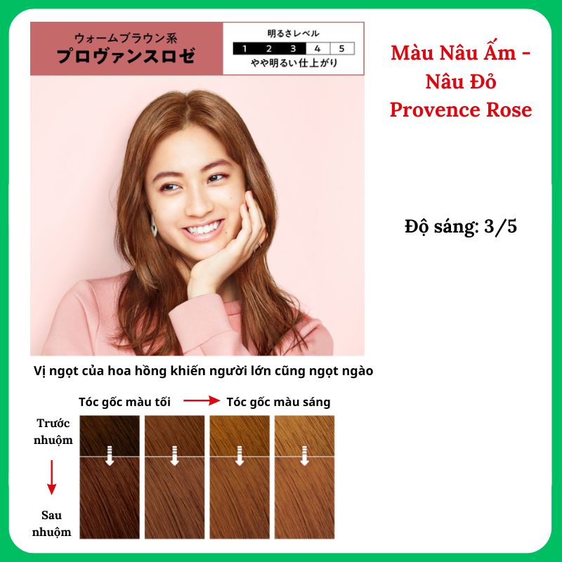 Thuốc nhuộm tóc dạng bọt của Kao Liese Prettia Nhật Bản